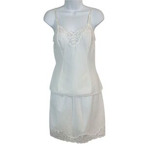 VANITY FAIR Vintage Camisole & Slip Set Sz 32/M